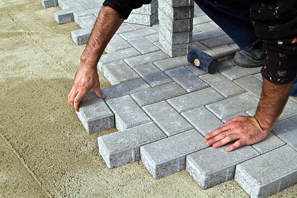 Residential Paver Driveway in Savoy, IL